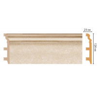 Цветной напольный плинтус Decomaster D233-18D ШК/8 (120*23*2400 мм)